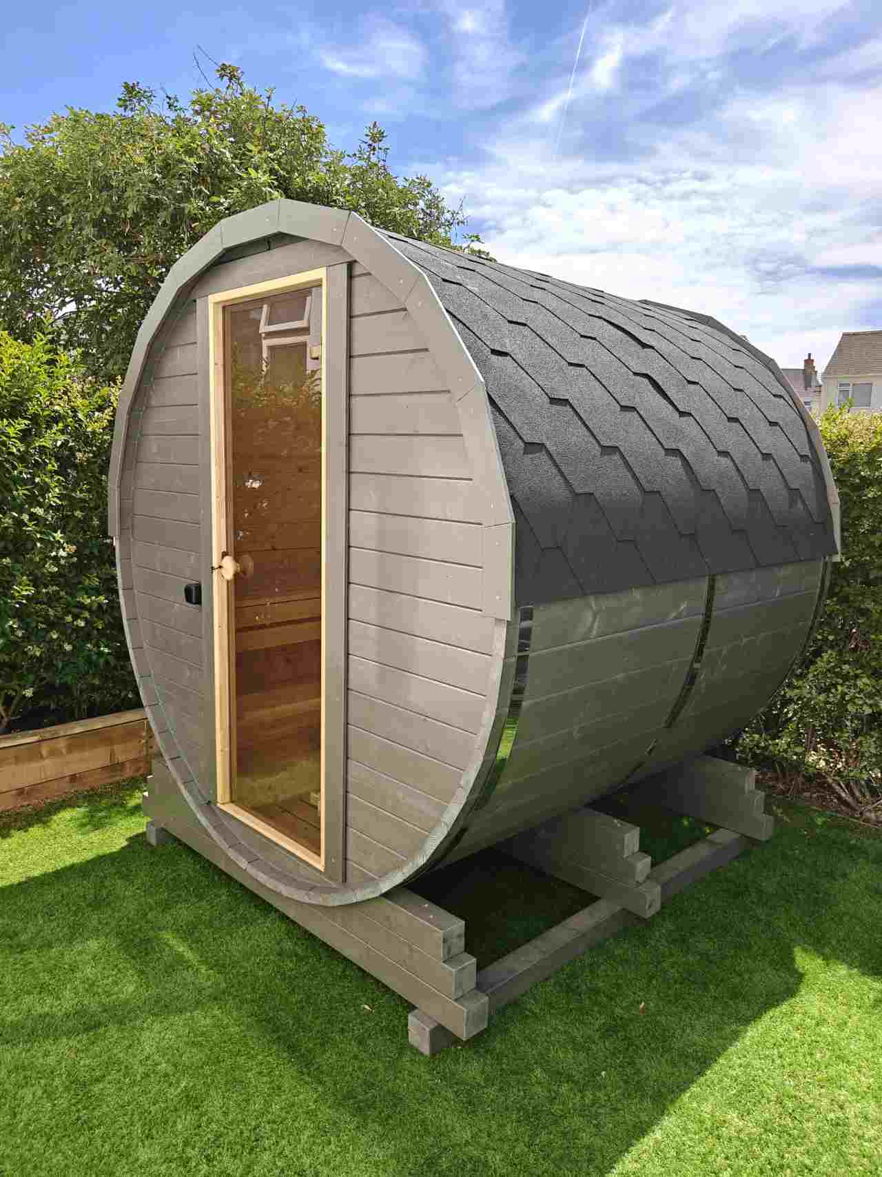 The Cadus Barrel Sauna Thumbnail
